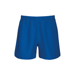 short rugby bleu